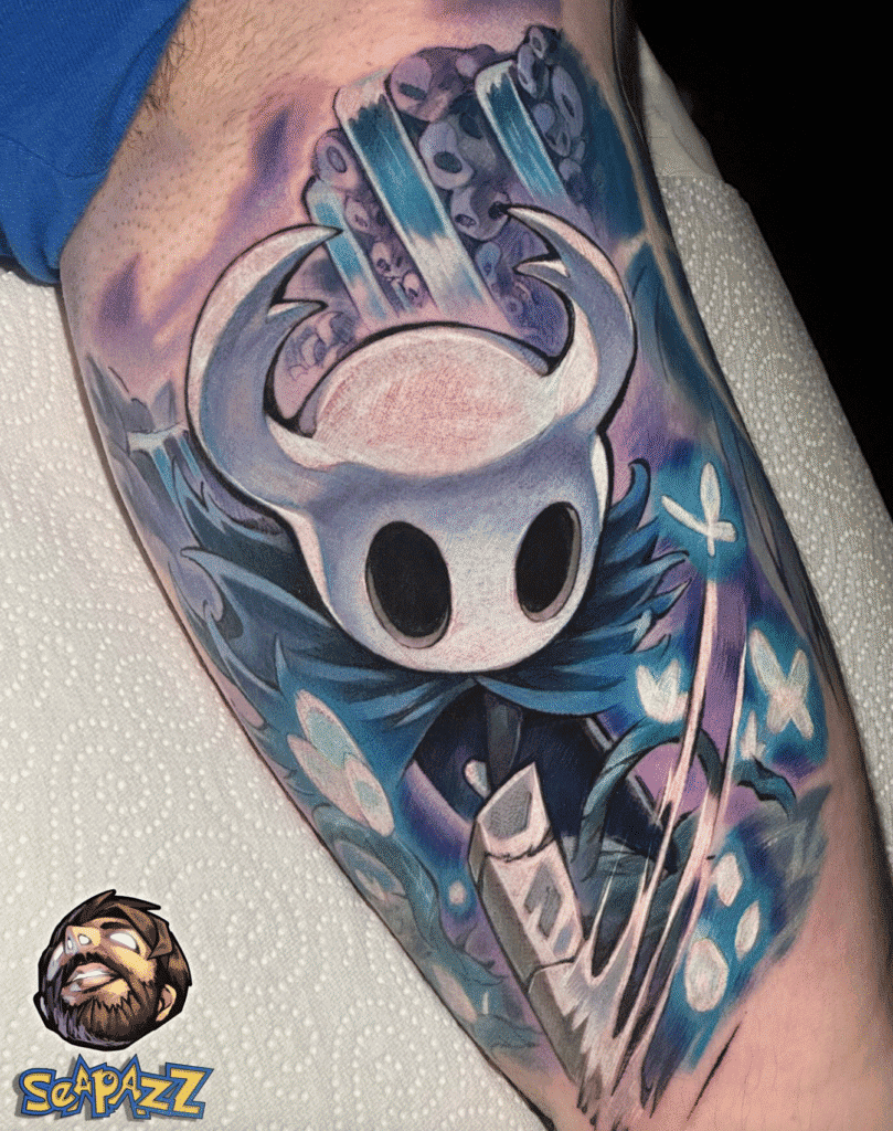 Beautiful Knight Hollow Knight Tattoo