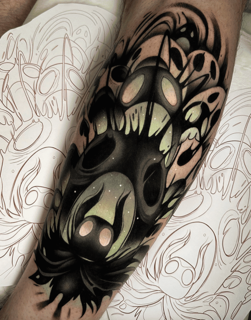 Beautiful Spell Hollow Knight Tattoo