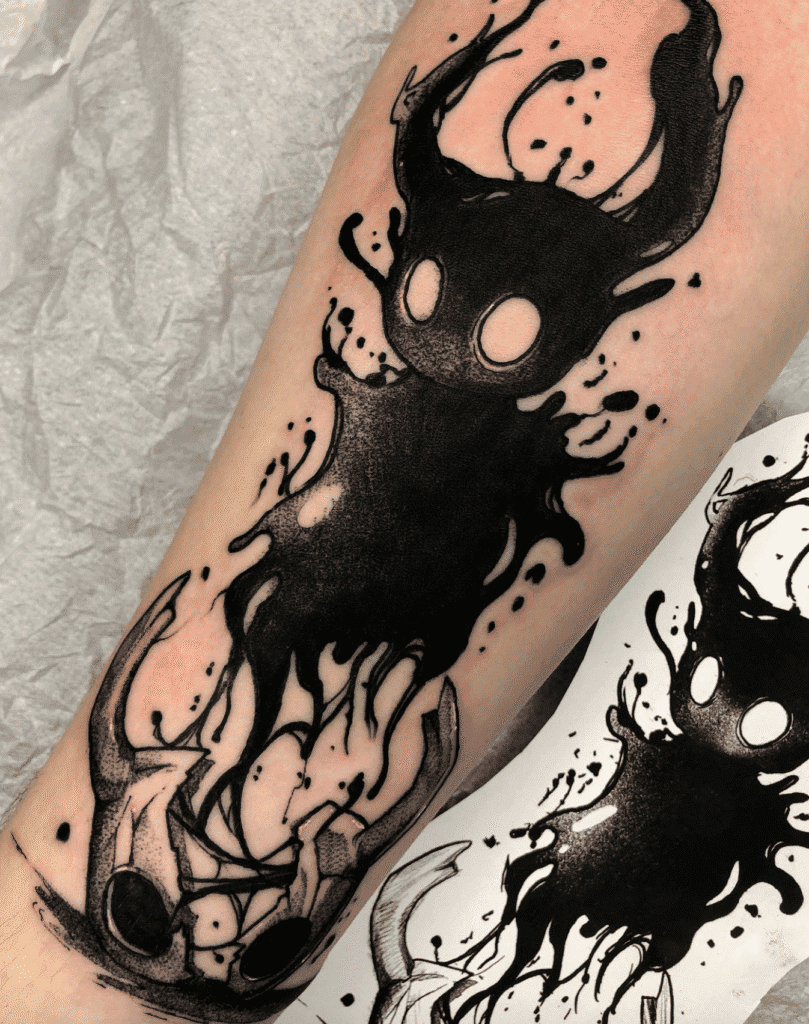 Black Knight Hollow Knight Tattoo
