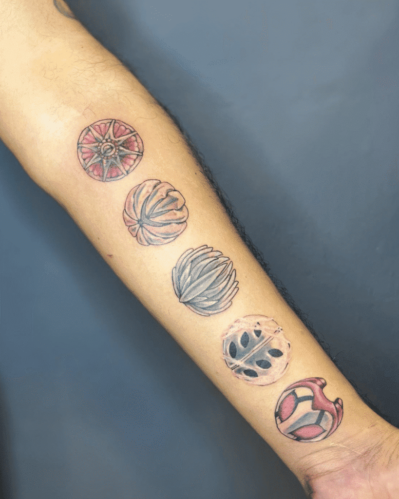 Cute Charms Hollow Knight Tattoo