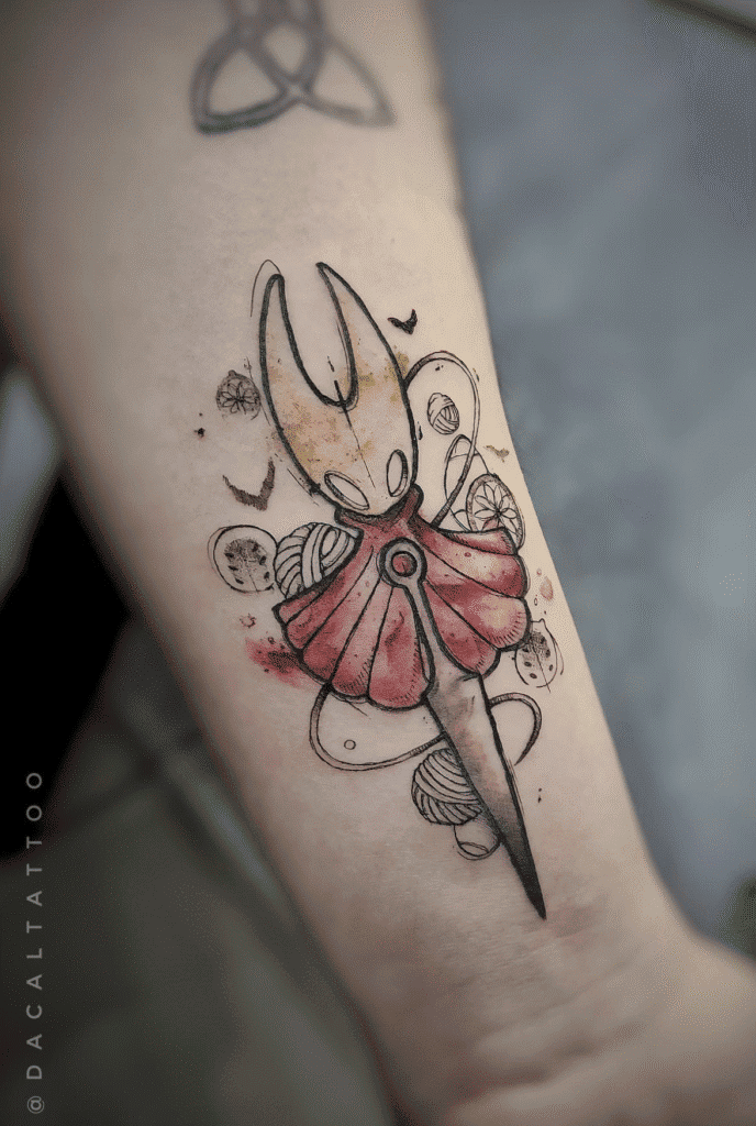 Cute Hornet Hollow Knight Tattoo
