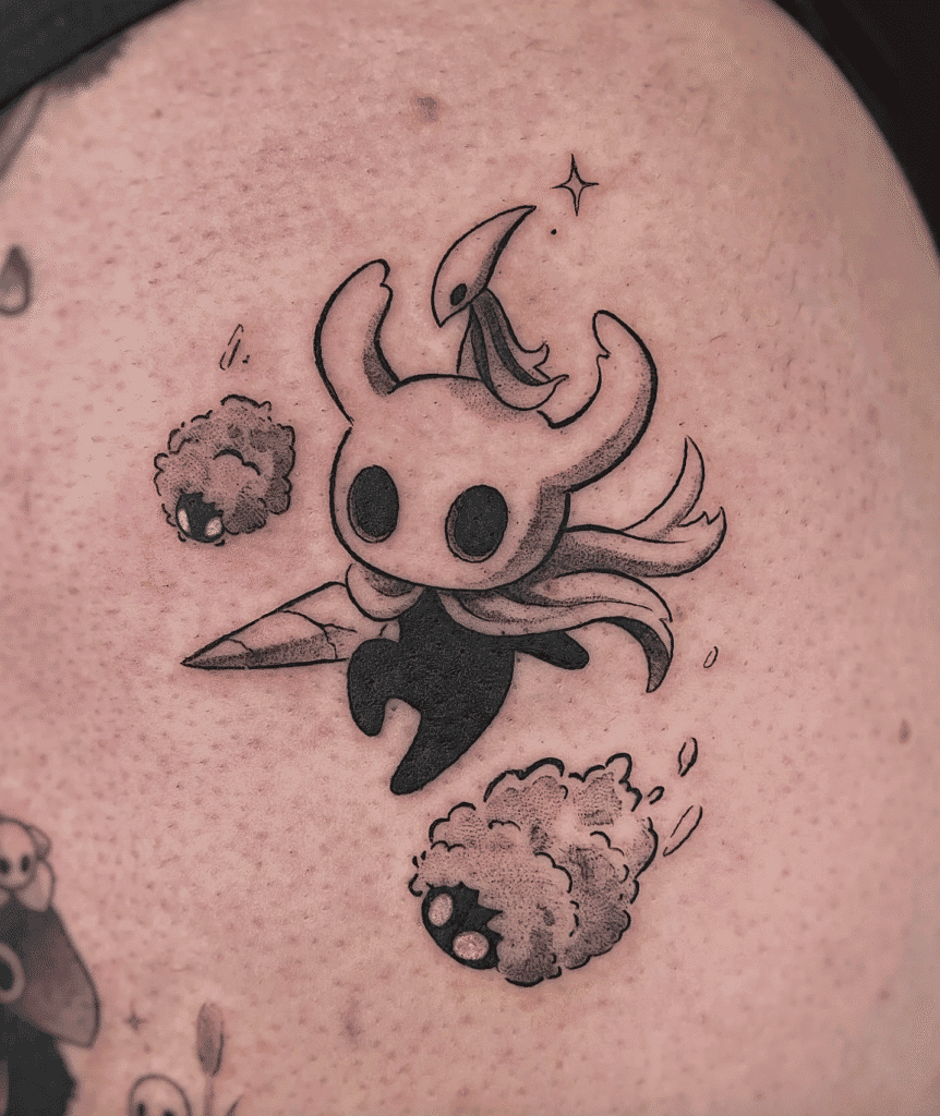 Cute Knight Hollow Knight Tattoo