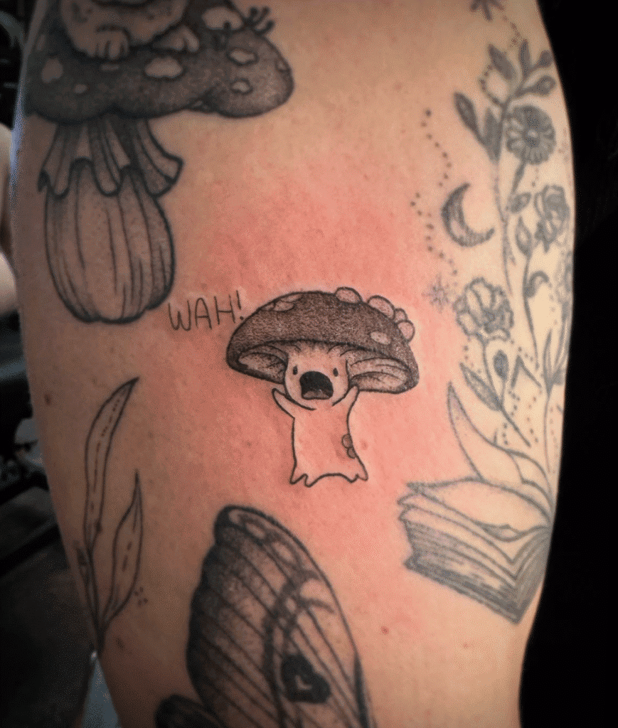 Cute Shrumal Warrior Hollow Knight Tattoo