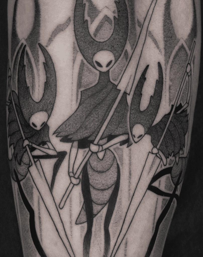 Full Sisters of Battle Hollow Knight Tattoo