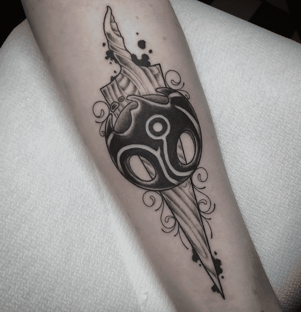 Line Dream Nail Hollow Knight Tattoo