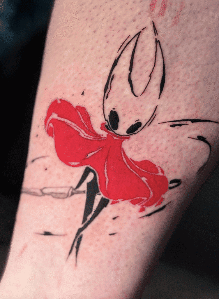 Line Hornet Hollow Knight Tattoo