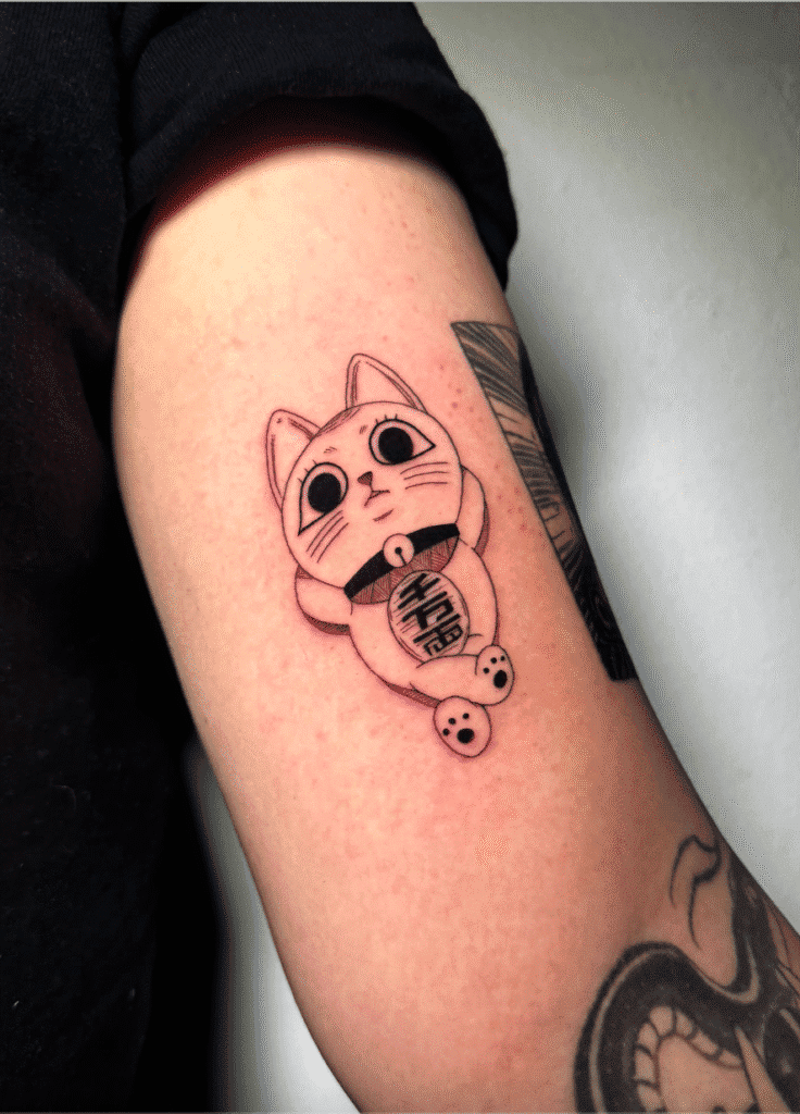 Relaxing Turbo Granny Dandadan Tattoo