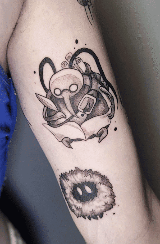 Simple Cornifer Hollow Knight Tattoo