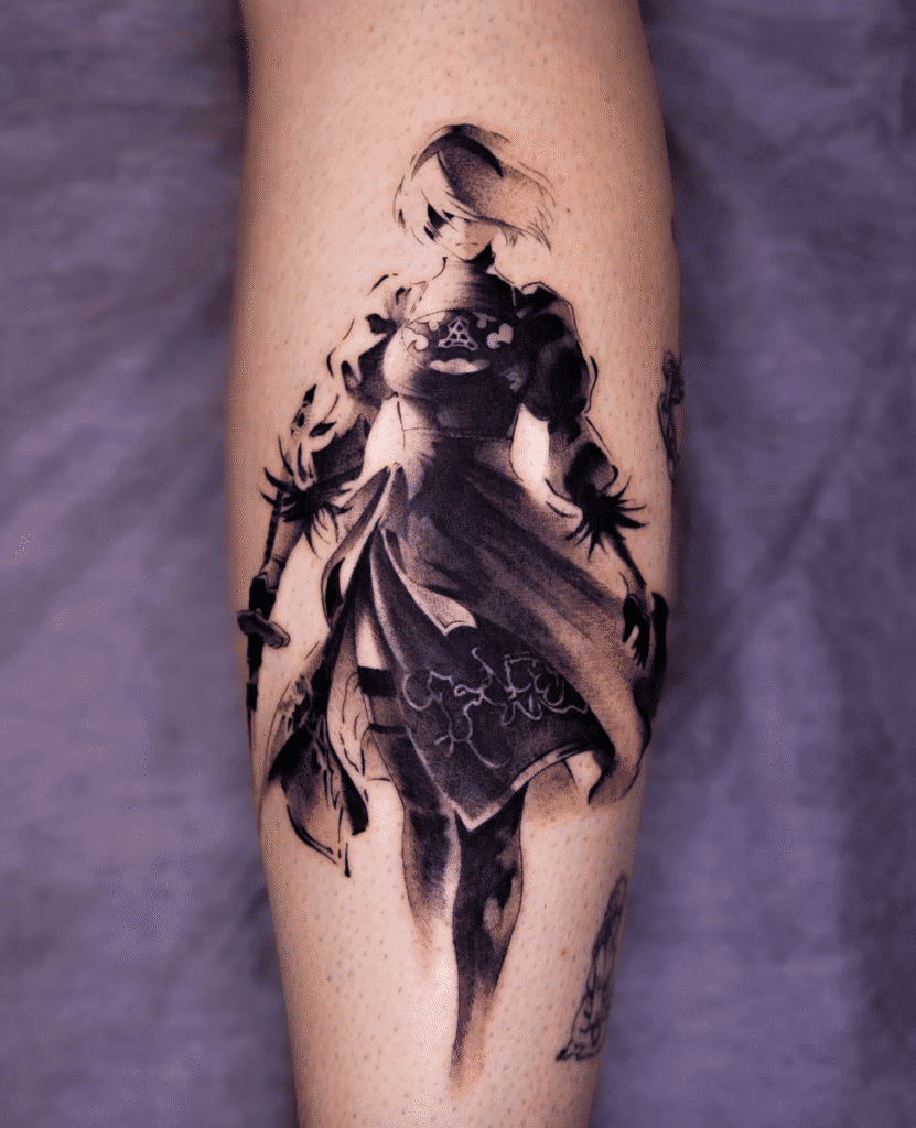 2B Game Tattoo