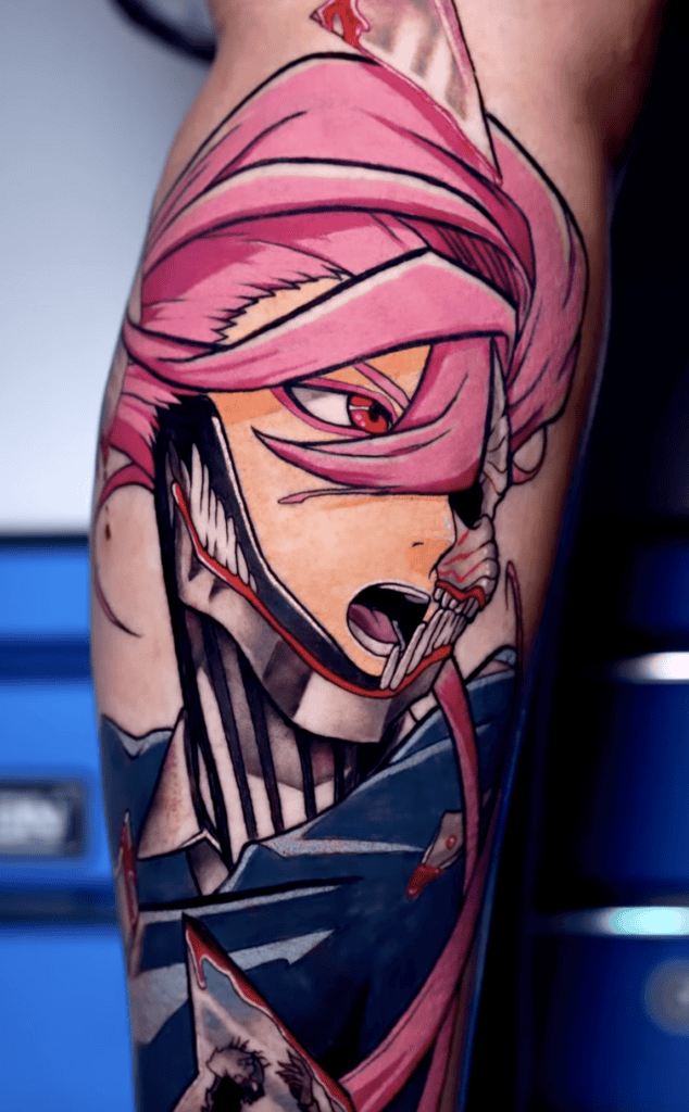 Aira Power Dandadan Tattoo