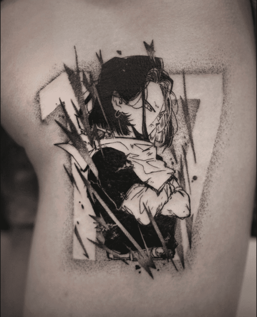 Android 17 Dragon Ball Tattoo