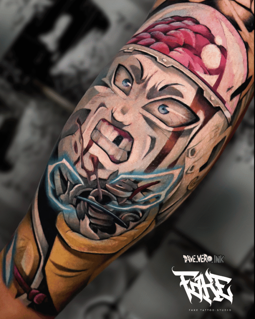 Android 19 Dragon Ball Tattoo