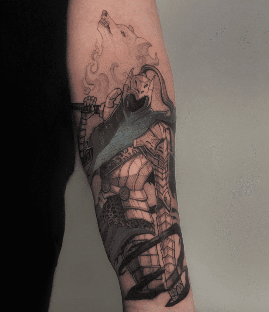 Artotias Video Game Tattoo