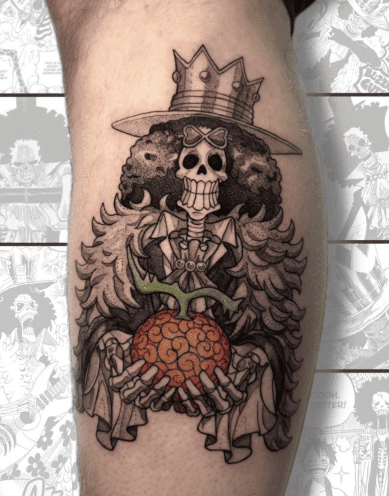 Brook Devil Fruit One Piece Tattoo