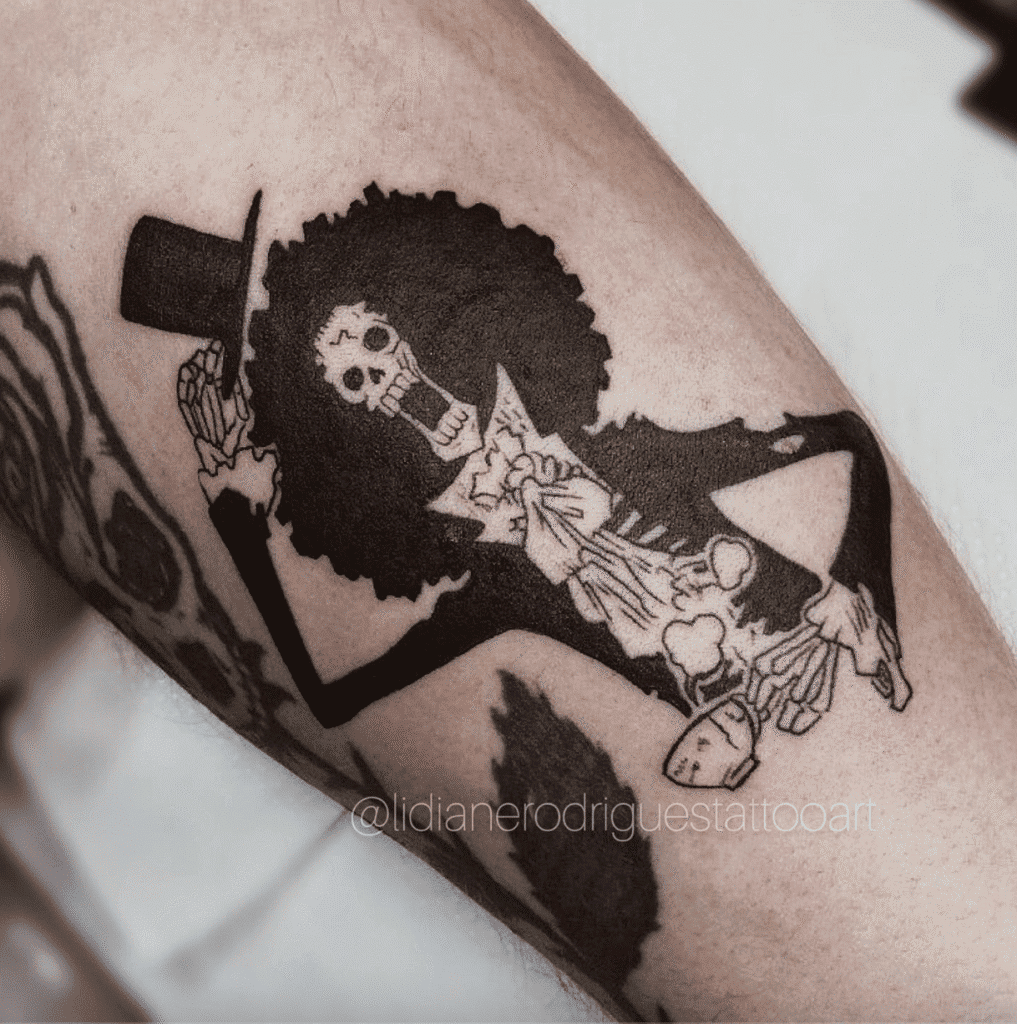 Brook One Piece Tattoo