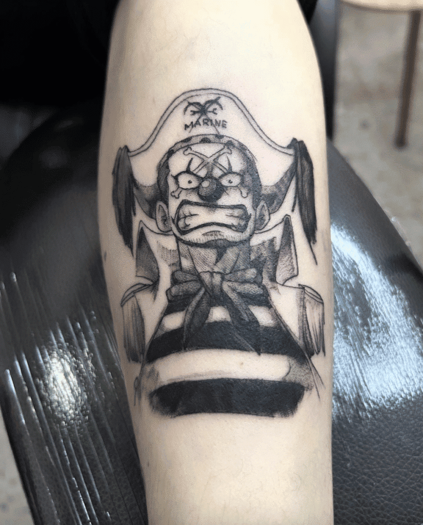 Buggy One Piece Tattoo