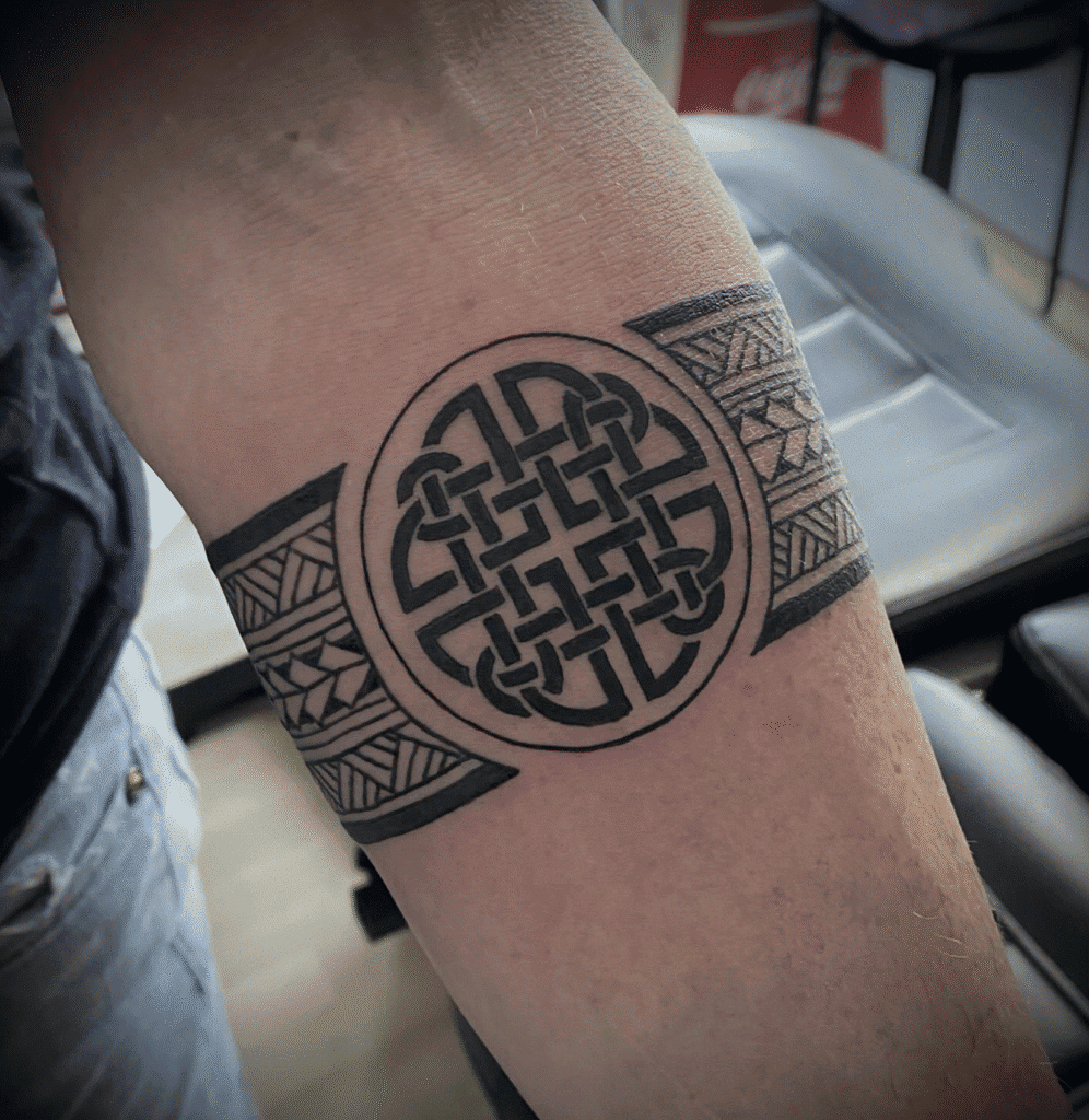 Celtic Knot Tattoo Style
