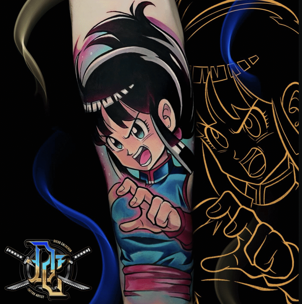 Chi Chi Dragon Ball Tattoo