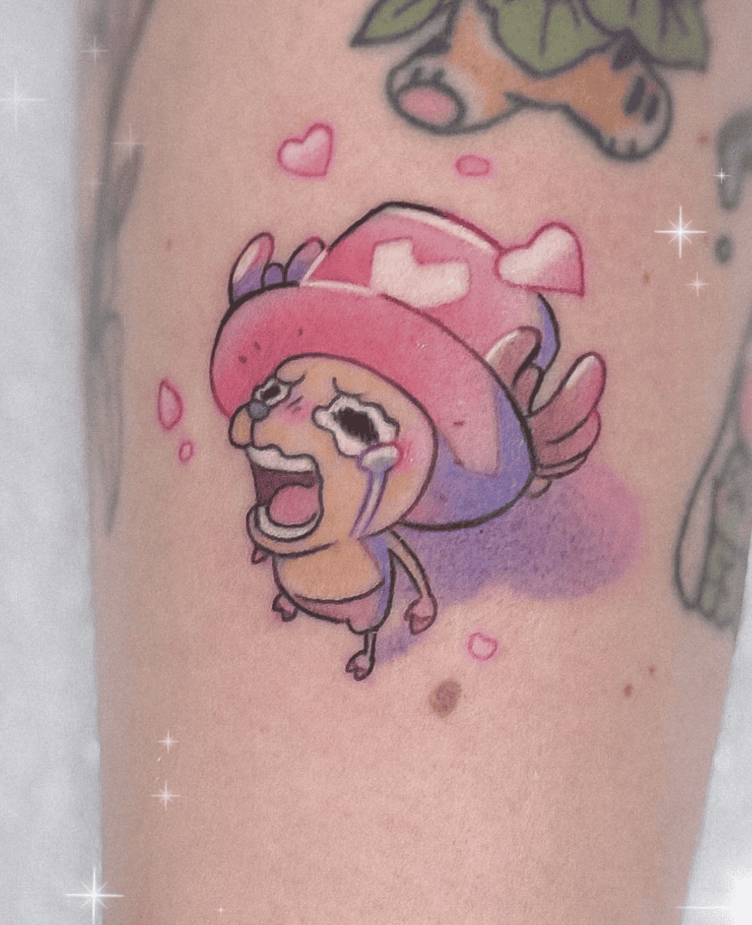 Chopper Cry One Piece Tattoo