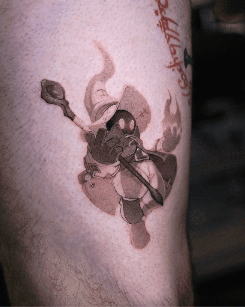 Final Fantasy Video Game Tattoo