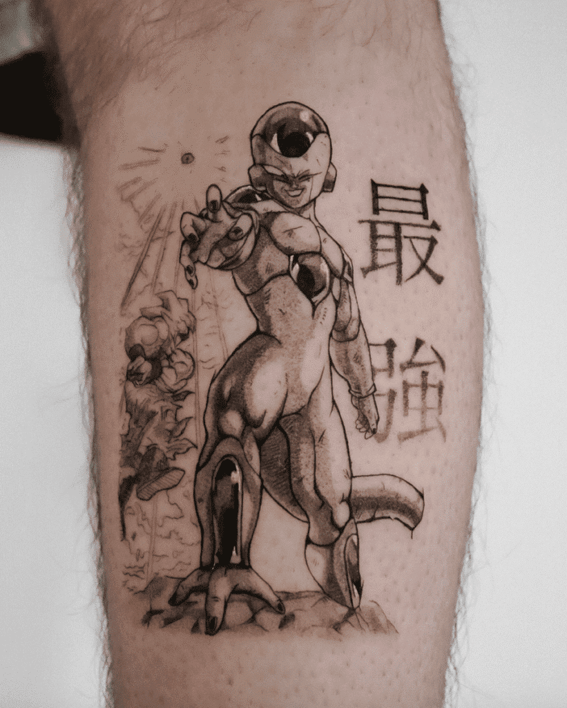 Final Form Frieza Dragon Ball Tattoo