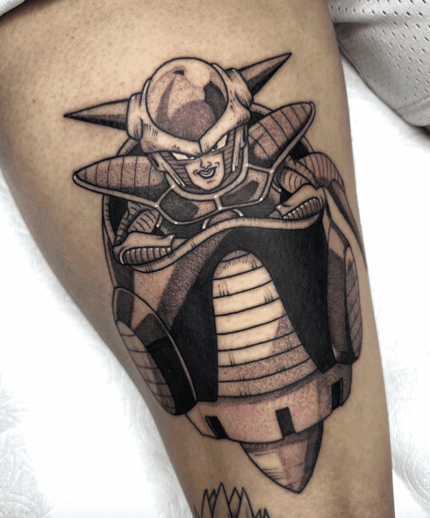 First Form Frieza Dragon Ball Tattoo