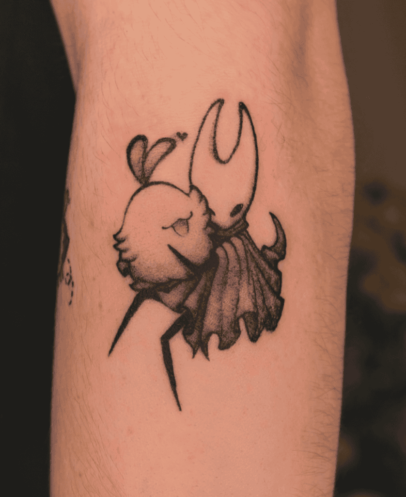 Flea Cuddle Hollow Knight Tattoo
