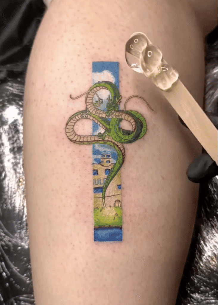 Frame Shenron Dragon Ball Tattoo