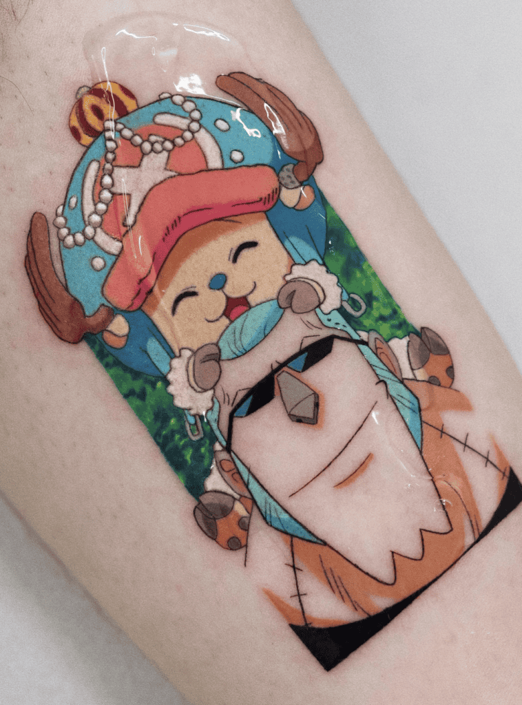 Franky Chopper One Piece Tattoo