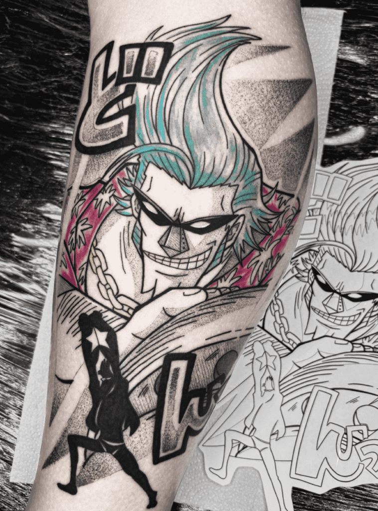 Franky Classic One Piece Tattoo
