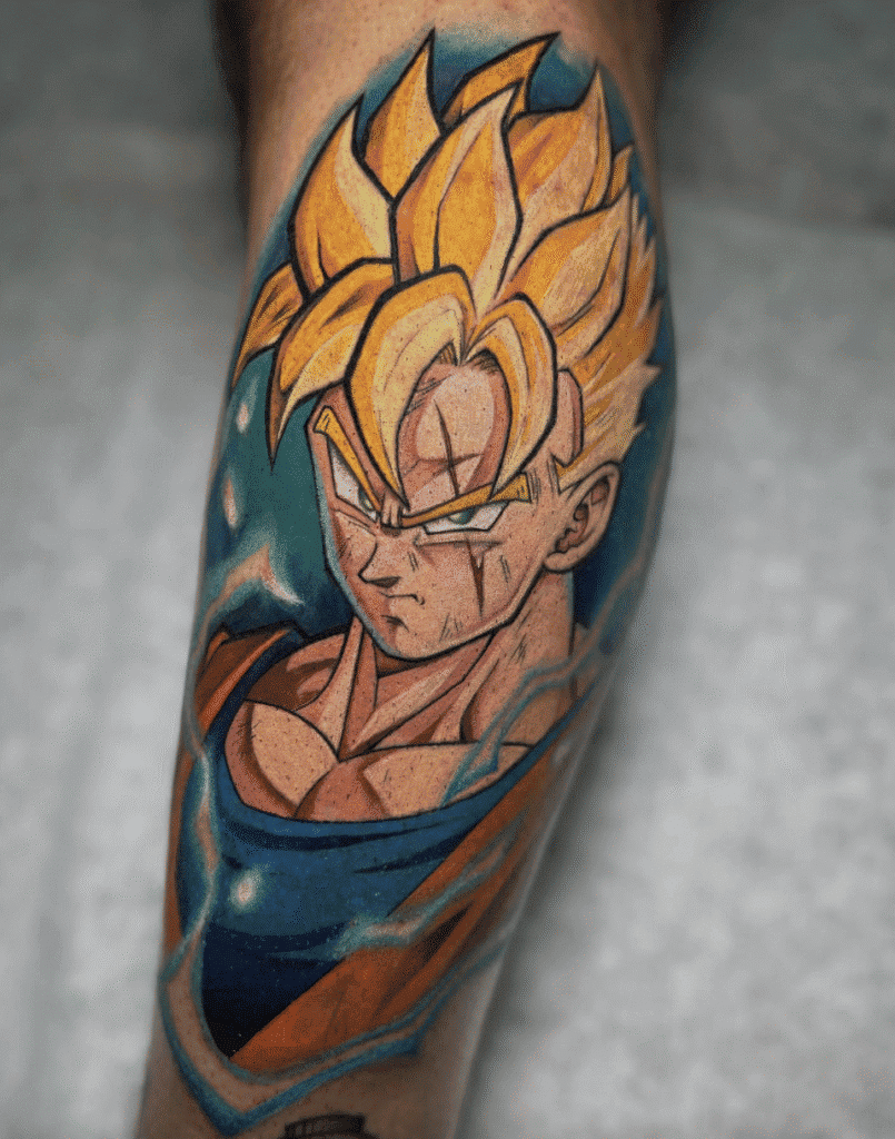 Future Son Gohan Dragon Ball Tattoo