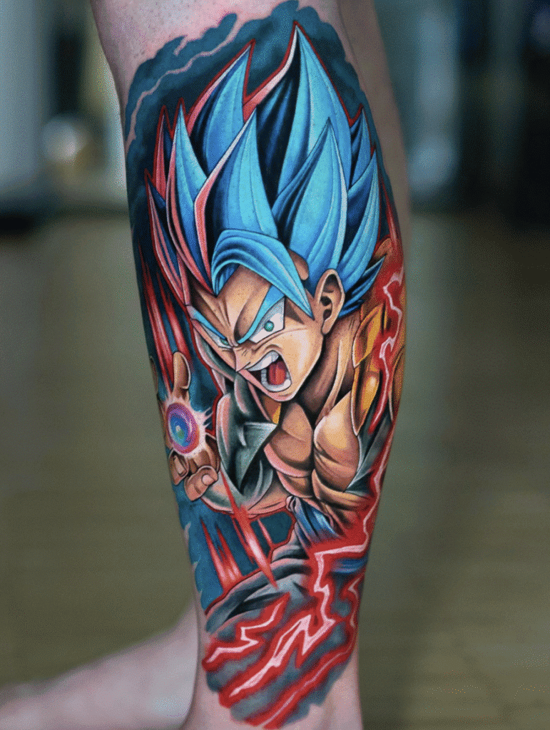 Gogeta Dragon Ball Tattoo