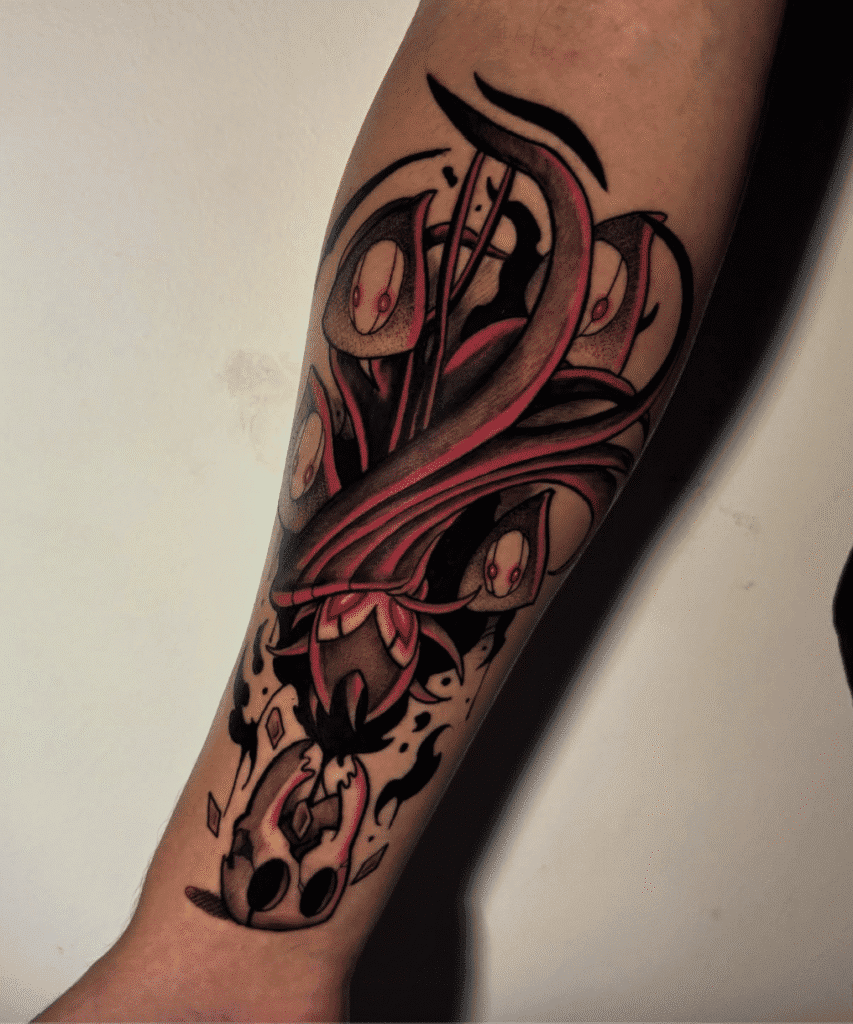 Grimm Video Game Tattoo