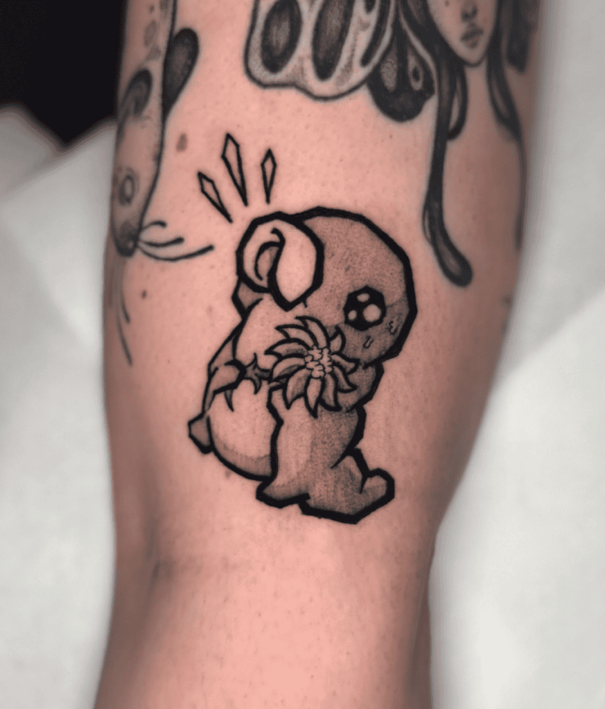 Grub Flower Hollow Knight Tattoo