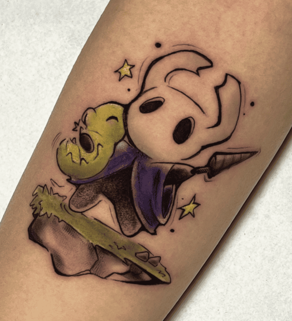 Grub Knight Hollow Knight Tattoo
