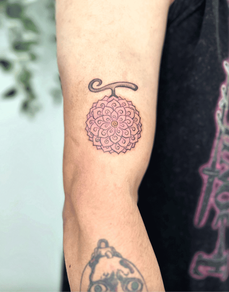 Hana Devil Fruit One Piece Tattoo
