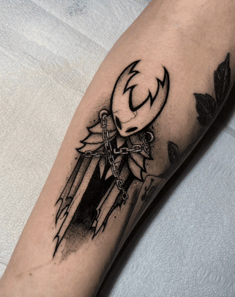 Hollow Knight Chained Hollow Knight Tattoo