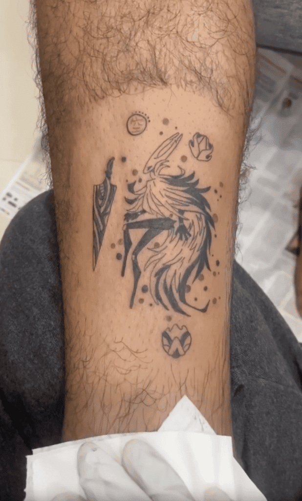 Hollowknight Engraved Hollow Knight Tattoo