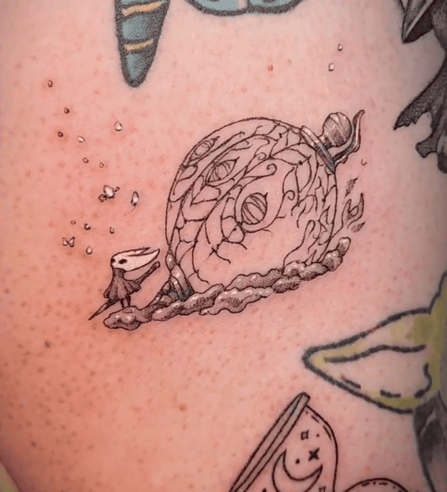 Hornet Start Hollow Knight Tattoo