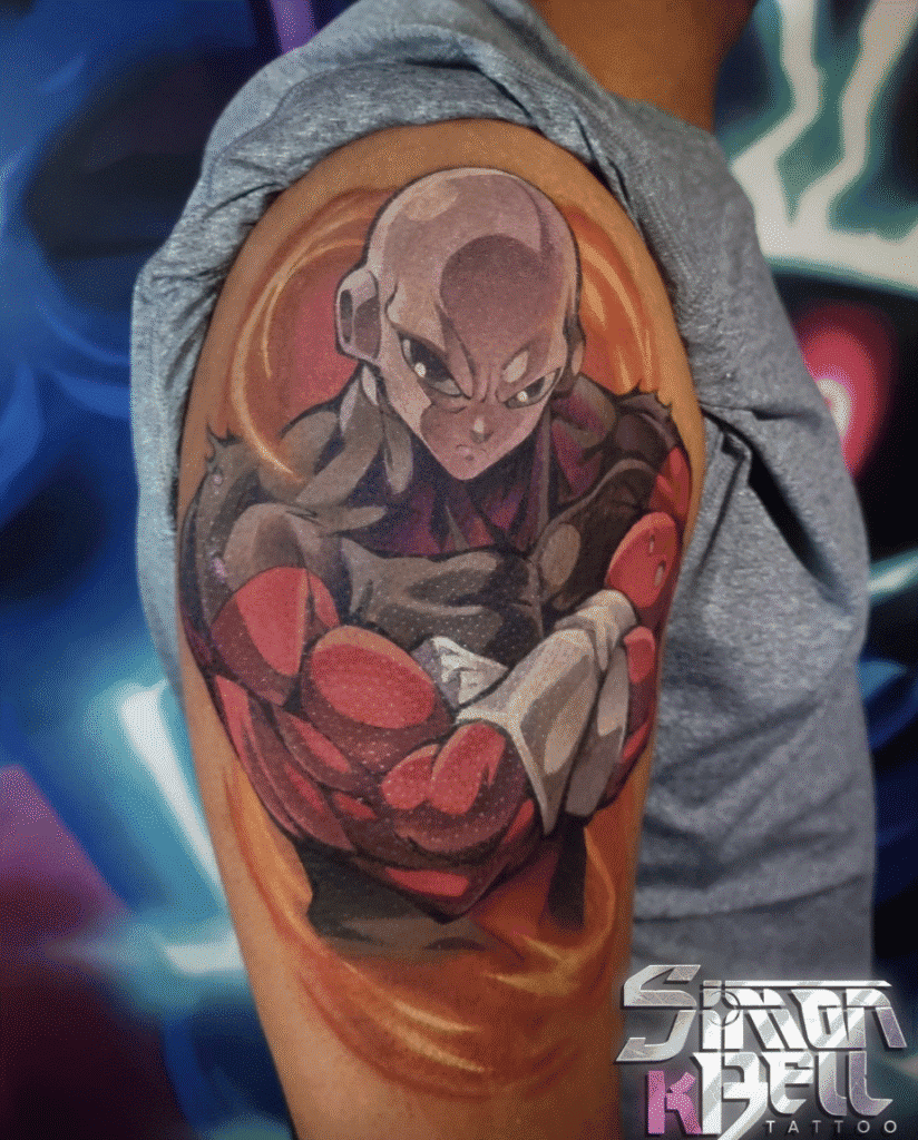 Jiren Dragon Ball Tattoo