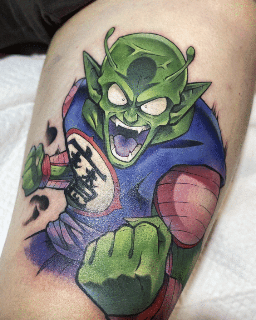 King Piccolo Dragon Ball Tattoo