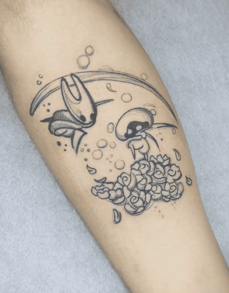Lace Hornet Hollow Knight Tattoo