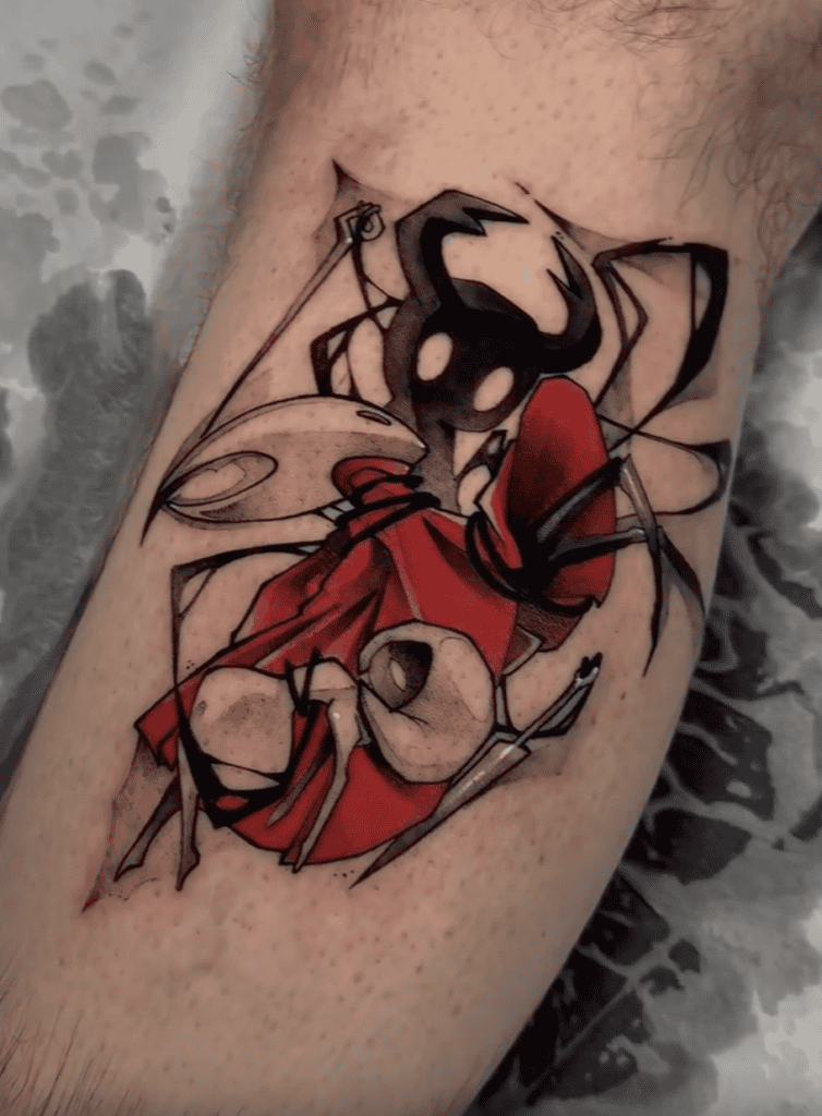 Lace Saved Hollow Knight Tattoo