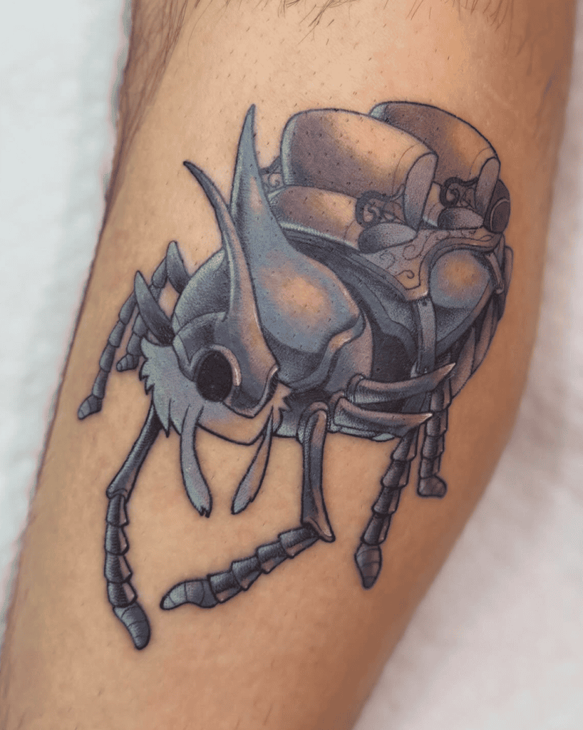 Last Stag Colour Hollow Knight Tattoo