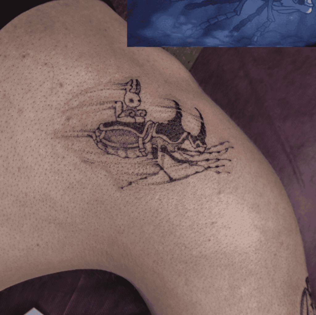 Last Stag Hollow Knight Tattoo