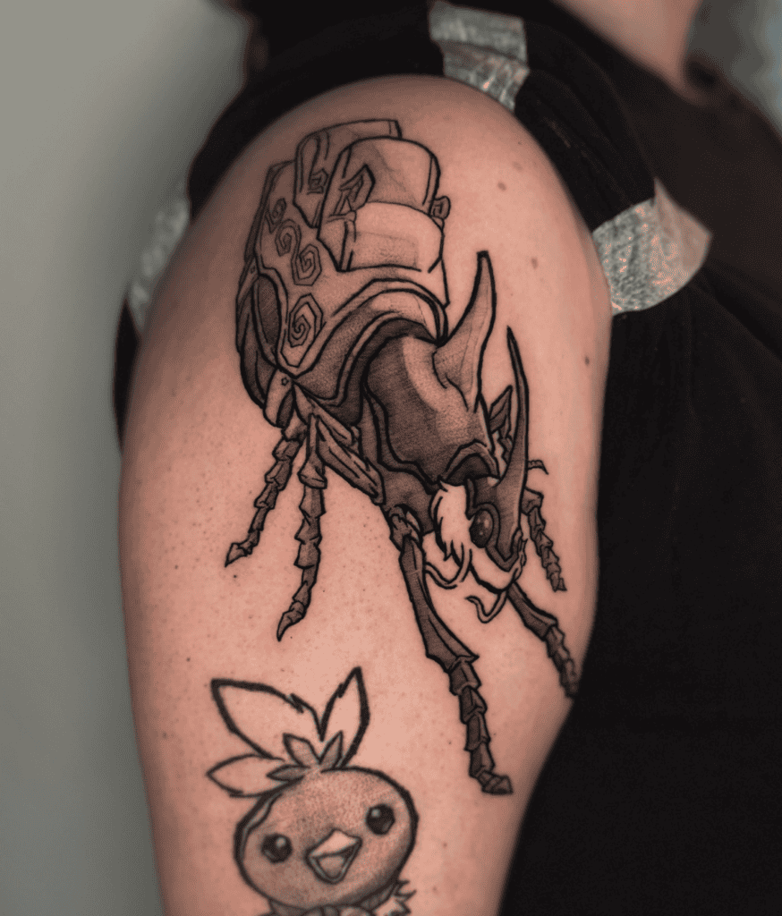 Last Stag Ride Hollow Knight Tattoo
