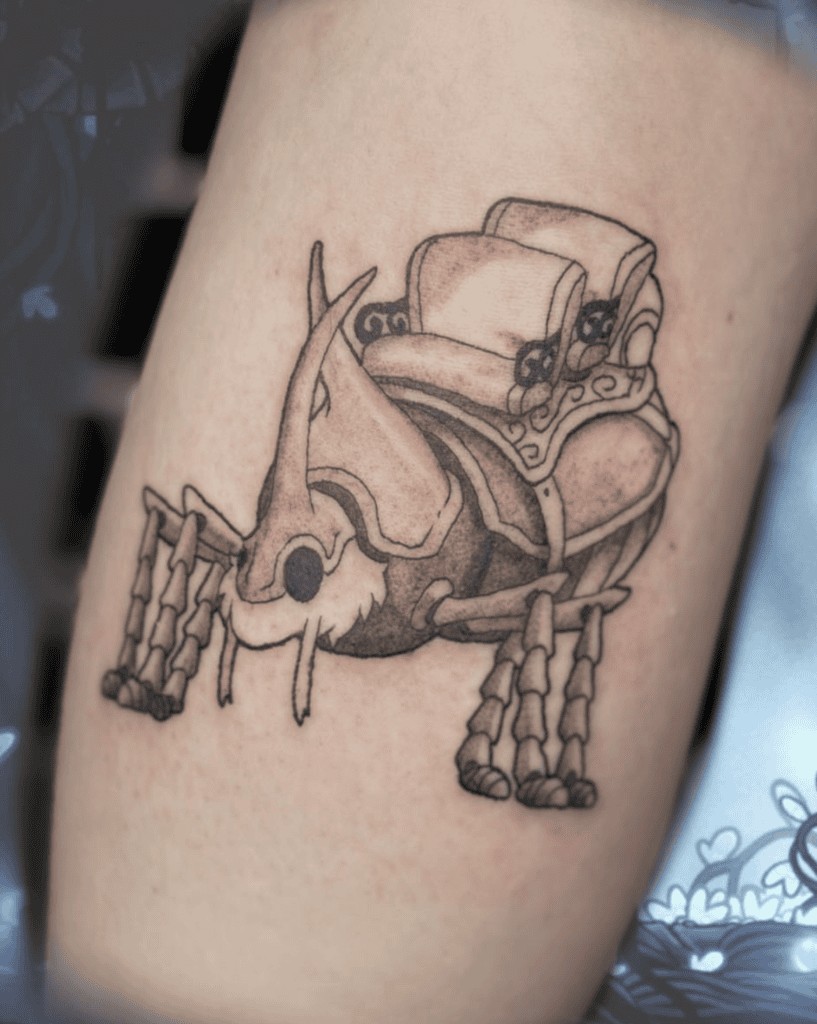 Last Stag Stance Hollow Knight Tattoo