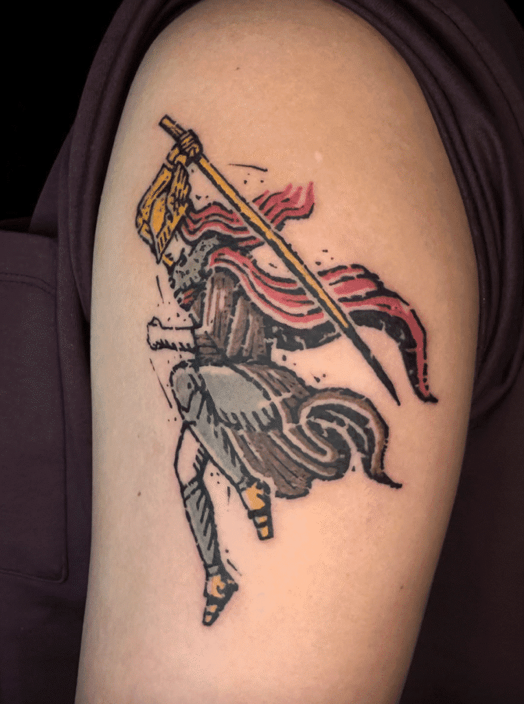 Malenia Five Soulsborne Tattoo