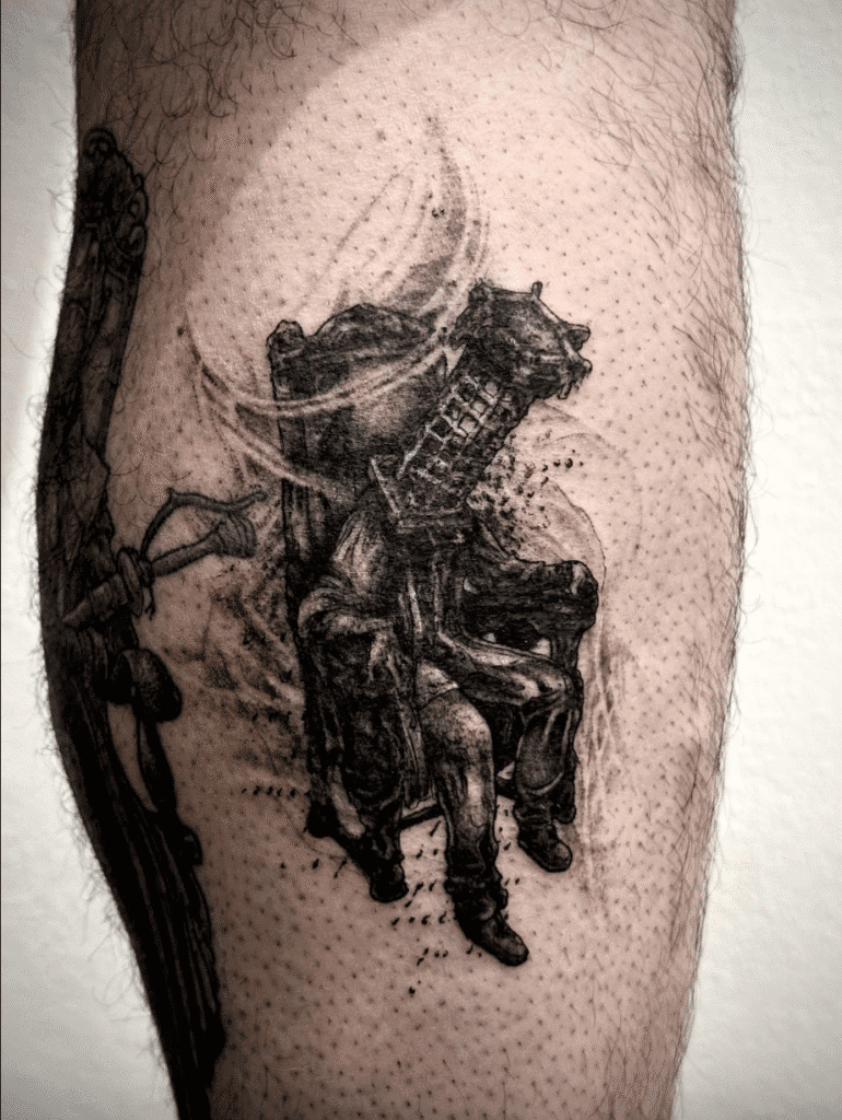 Micolash Soulsborne Tattoo
