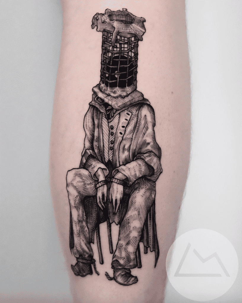 Micolash Two Soulsborne Tattoo